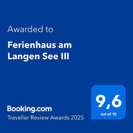 Ferienhaus Am Langen See III Heidesee Esterno foto